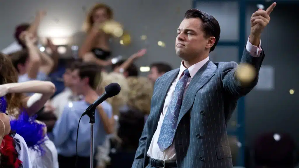 Stillbild ur Martin Scorsese-filmen "The Wolf of Wall Street".